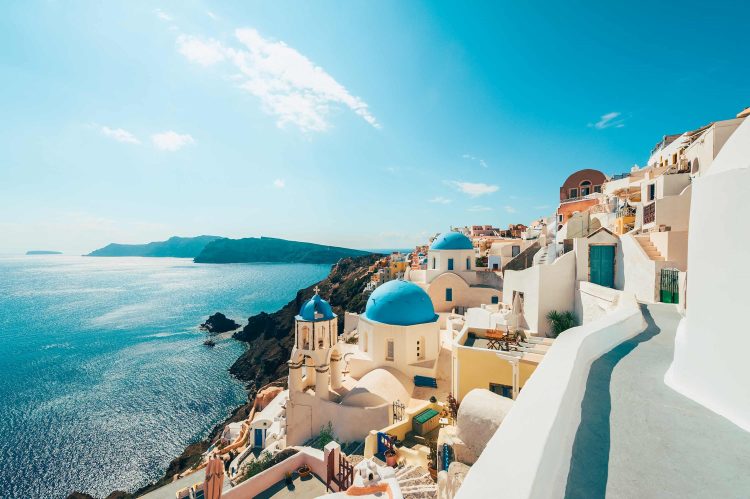 Love in Santorini
