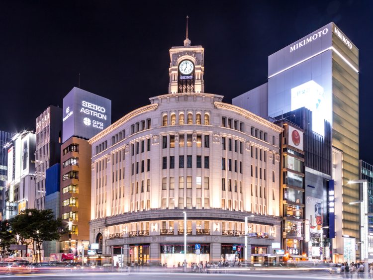 Explore Ginza in Tokyo: historic splendor mixed with modern charm